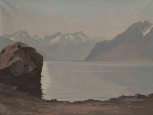 DUPLAIN Ami Ferdinand 1893-1966,Bord du lac Léman,Dogny Auction CH 2014-03-18
