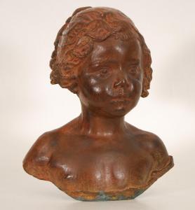 DUPON Arthur 1890-1972,Buste de fillette (fille de l´artiste),1200,Brussels Art Auction 2022-03-22