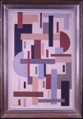 DUPONT Armilde 1910-1974,Abstraction géométrique,1970,Monsantic BE 2021-03-07