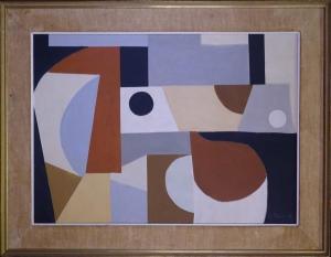 DUPONT Armilde 1910-1974,Abstraction géométrique,Monsantic BE 2020-10-18