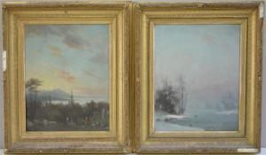 DUPONT Emile 1800-1800,Vedute con paesaggi e figure,1822,Il Ponte Casa D'aste Srl IT 2015-11-24