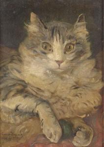 DUPONT ERNEST 1825-1892,Un chat,1889,Christie's GB 2005-03-23