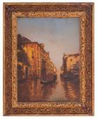 DUPRAT Albert Ferdinand 1882-1974,Gondola a Venezia,Casa d'Aste Santa Giulia IT 2021-10-09
