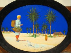 DUPRES CLAUDE 1800-1800,An Arabian desert scene with a Arab carrying a bas,Dickins GB 2007-12-07