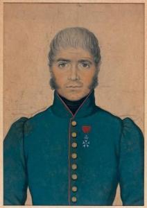 DUPUIS DE MALINES,Portrait de militaire,1810,Beaussant-Lefèvre FR 2015-11-06