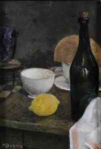 DUPUIS Maurice 1882-1959,Nature morte au citron,Campo & Campo BE 2023-04-18