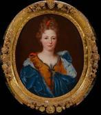 DUPUY Nicolas Philippe 1650-1711,Portrait d'une dame de qualité,1696,VanDerKindere BE 2018-02-27