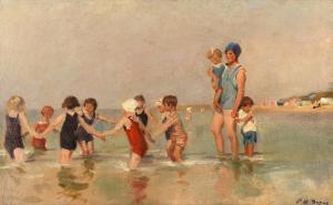 DUPUY Paul Michel 1869-1949,Children at the water's edge,Bonhams GB 2023-11-15