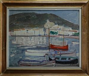 DURAN BENET Rafael 1931-2015,Barques de Cadaques,Bonanova ES 2023-10-04