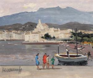 DURANCAMPS Rafael 1891-1979,Cadaqués (The village of Cadaqués),Christie's GB 2007-06-26