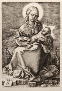 DURAND Amand 1831-1917,La Vierge avec l'Enfant Jesus Emmaillotte,1873,Ro Gallery US 2024-04-04
