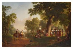 DURAND Asher Brown 1796-1886,Dance of the Haymakers,1851,Sotheby's GB 2024-01-19