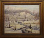 DURAND Francis Law 1900-1900,Winter Riverscape,Alderfer Auction & Appraisal US 2013-03-14