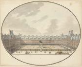 DURAND Jean Nicolas Louis 1760-1834,La place des Vosges,Christie's GB 2004-03-18