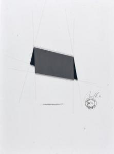 DURANS Raphael 1949,Etude pour pliage d'espace n°16,1994,Conan-Auclair FR 2020-12-13