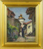 DUREL Auguste 1904-1993,Impressionist Continental street scene,Burstow and Hewett GB 2014-10-22
