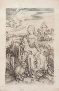 DURER Albrecht 1471-1528,« Vierge à l'enfant »,Pierre Bergé & Associés FR 2011-05-31