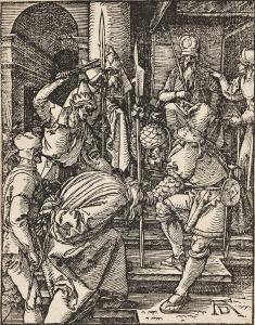DURER Albrecht 1471-1528,Christ Before Annas,1510,Swann Galleries US 2024-04-18