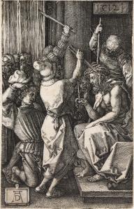 DURER Albrecht 1471-1528,Christ Crowned with Thorns,1512,Swann Galleries US 2024-04-18