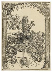 DURER Albrecht,Coat of Arms of Jacob de Bannissis (Coat of Arms w,1515,Christie's 2019-01-29