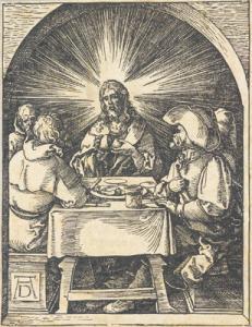 DURER Albrecht 1471-1528,Cristo a Emmaus,Palais Dorotheum AT 2007-04-24