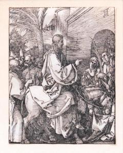 DURER Albrecht 1471-1528,Entry into Jerusalem,1509,Stahl DE 2019-04-13