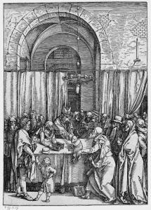DURER Albrecht 1471-1528,Joachim vom Hohenpriester zurückgewiesen,Galerie Bassenge DE 2007-11-29