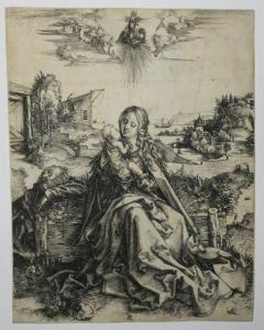 DURER Albrecht 1471-1528,La Sainte Famille au papillon,1495-96,Eric Caudron FR 2018-12-19
