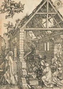 DURER Albrecht 1471-1528,La Visitation et la Nativité,Beaussant-Lefèvre FR 2015-04-17
