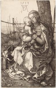 DURER Albrecht 1471-1528,Maria mit dem Kind am Baum,1513,Kornfeld CH 2010-06-18