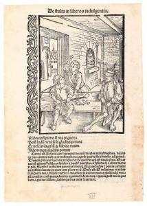 DURER Albrecht,On the inadequate education of children, from the ,1494,Palais Dorotheum 2017-09-27