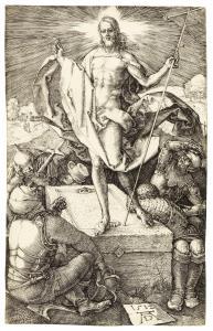 DURER Albrecht 1471-1528,Resurrection, from the Small Passion,1512,Bonhams GB 2014-07-15