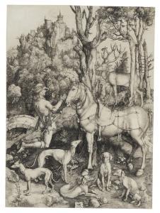 DURER Albrecht 1471-1528,Saint Eustace,1501,Christie's GB 2019-01-29