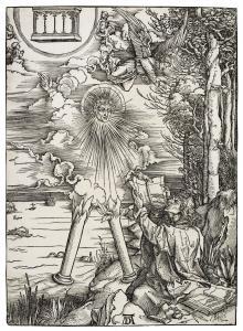DURER Albrecht 1471-1528,SAINT JOHN DEVOURING THE BOOK,1498,Sotheby's GB 2017-09-20