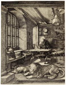 DURER Albrecht 1471-1528,St Jerome in his study,1514,Bonhams GB 2014-07-15