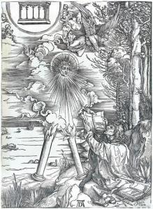DURER Albrecht 1471-1528,St.John Devouring the Book,Bloomsbury London GB 2008-10-23