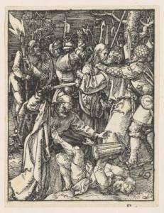 DURER Albrecht,The Betrayal of Christ & Christ before Caiaphas, f,1508,Christie's 2017-09-19