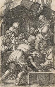 DURER Albrecht 1471-1528,The Entombment,1512,Swann Galleries US 2024-04-18