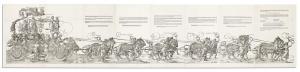 DURER Albrecht 1471-1528,The Great Triumphal Wagon,1522,Swann Galleries US 2024-04-18