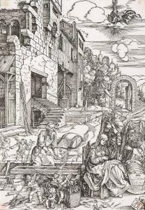 DURER Albrecht 1471-1528,The Holy Family in Egypt,1502,Stahl DE 2017-12-02