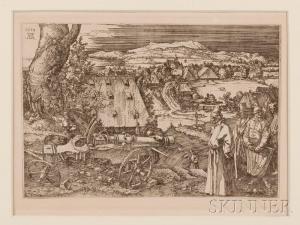 DURER Albrecht 1471-1528,The Landscape with The Cannon,Skinner US 2011-10-14