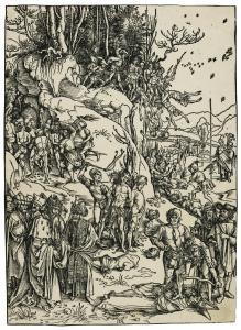 DURER Albrecht 1471-1528,THE MARTYRDOM OF THE TEN THOUSAND,1497,Sotheby's GB 2017-09-20