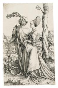 DURER Albrecht 1471-1528,THE PROMENADE (BARTSCH 94; MEDER, HOLLSTEIN 83),1498,Sotheby's 2018-09-26