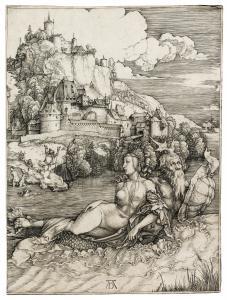 DURER Albrecht 1471-1528,THE SEA MONSTER(B. 71; M., HOLL. 66),1498,Sotheby's GB 2018-09-26