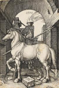 DURER Albrecht 1471-1528,The Small Horse,1505,Swann Galleries US 2024-04-18