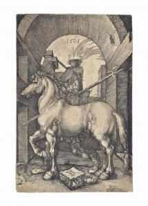 DURER Albrecht 1471-1528,The Small Horse,1505,Christie's GB 2014-12-04