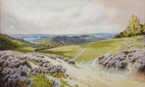 DURHAM W.H,Newlands Corner looking towards Guildford,1914,Ewbank Auctions GB 2018-03-22