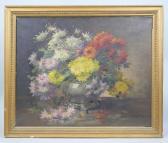 Durieux joseph,Nature Morte aux fleurs,Morand FR 2024-01-30