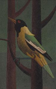 DURING Diederick 1917-1999,Black-Headed Oriole,Strauss Co. ZA 2021-11-29