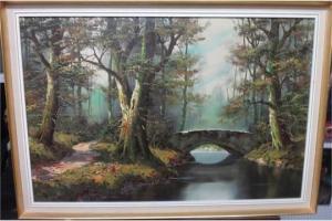 DURR Hans 1913-1993,The woodland bridge,Bellmans Fine Art Auctioneers GB 2015-10-31
